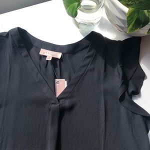 Ruffle Sleeve Blouse